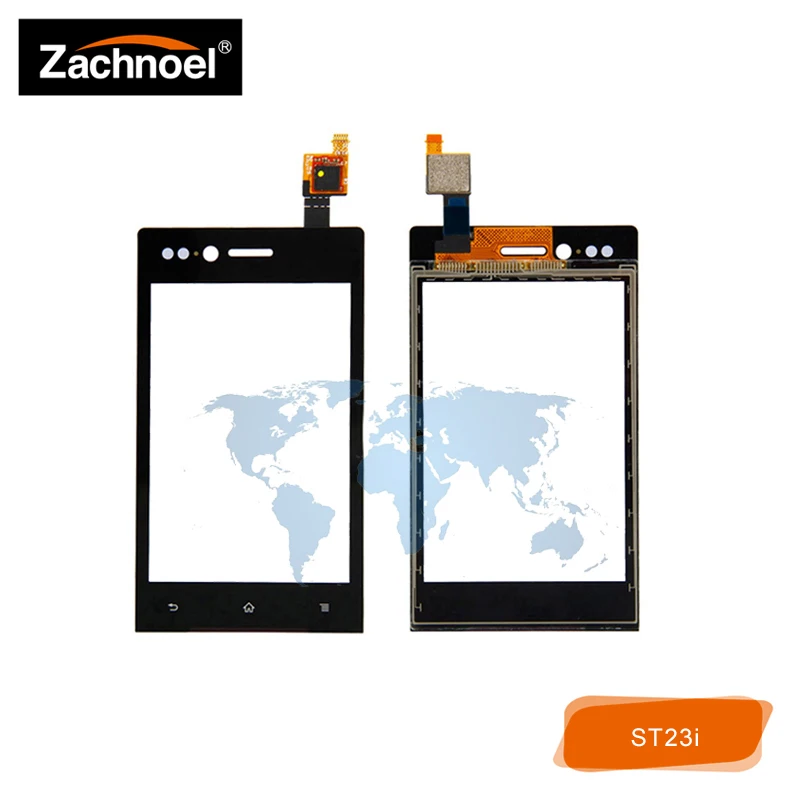 3.5'' Screen for Sony Xperia Miro ST23 ST23i ST23a Touch Screen Digitizer Sensor Lens Front Glass Panel Black Replacement Parts
3.5'' Screen for Sony Xperia Miro ST23 ST23i ST23a Touch Screen Digitizer Sensor Lens Front Glass Panel Black Replacement Parts