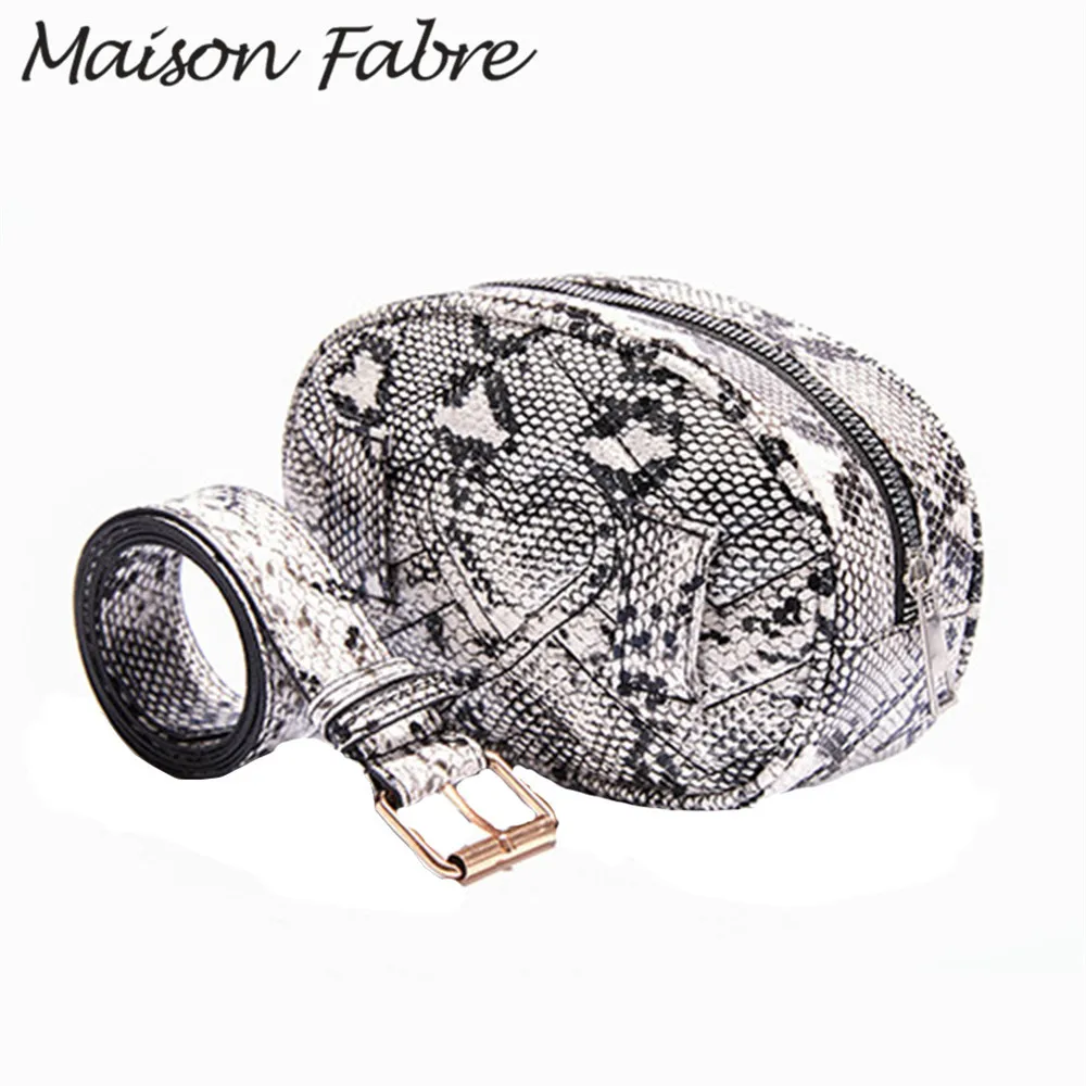 Maison Fabre Bag women Leather wallet handbags Snake print waist bags for women zipper bag phone 2019 Ladies purses and handbags
Maison Fabre Bag women Leather wallet handbags Snake print waist bags for women zipper bag phone 2019 Ladies purses and handbags