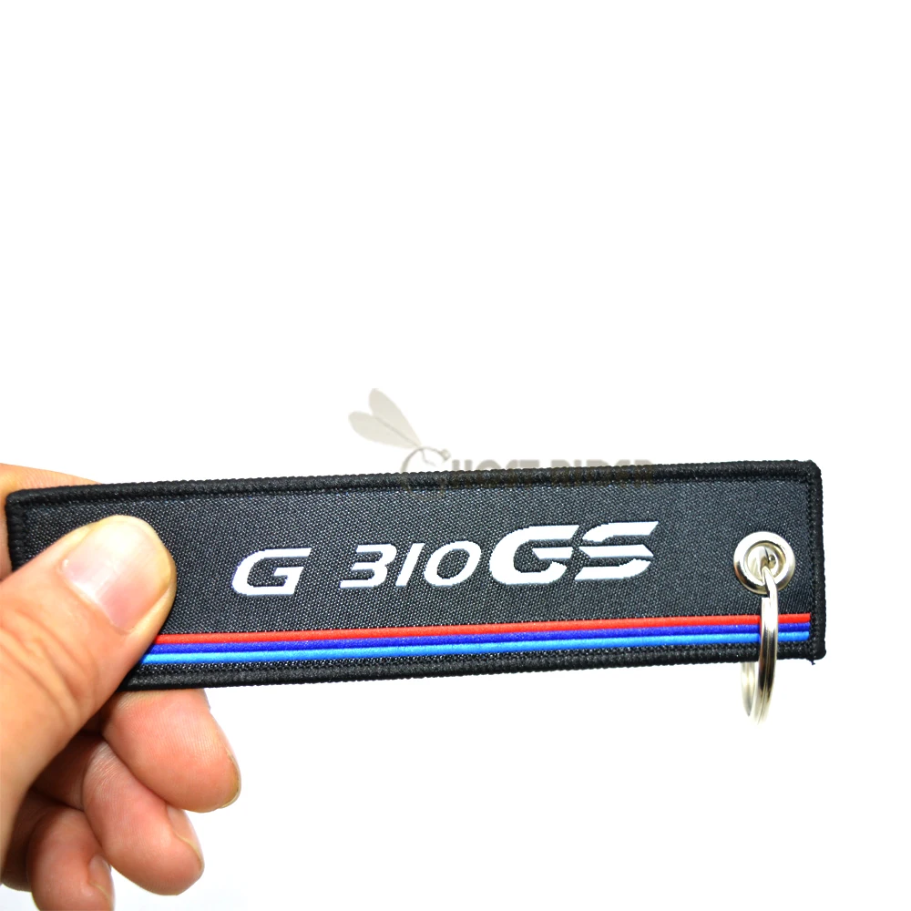 New Motorcycle Badge Keyring for BMW G310GS G 310GS G310 GS Embroidery Key Holder Chain Collection Keychain
New Motorcycle Badge Keyring for BMW G310GS G 310GS G310 GS Embroidery Key Holder Chain Collection Keychain