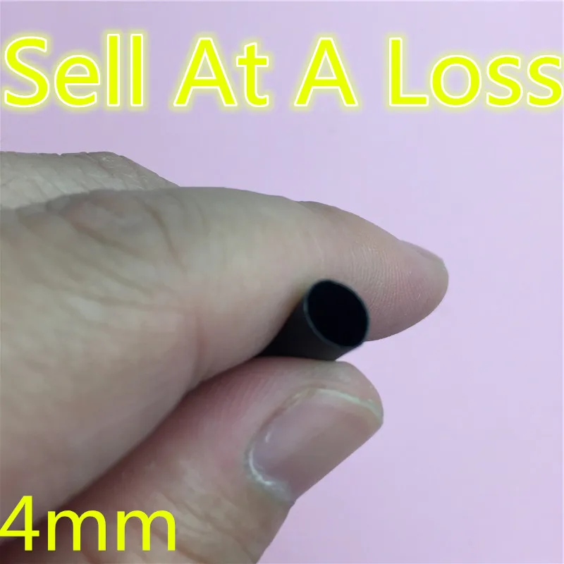 1 M/lot 2:1 Black 4mm Diameter L54 Heat Shrink Heatshrink Tubing Tube Sleeving Wrap Wire Sell At A Loss USA Ukraine Belarus
1 M/lot 2:1 Black 4mm Diameter L54 Heat Shrink Heatshrink Tubing Tube Sleeving Wrap Wire Sell At A Loss USA Ukraine Belarus