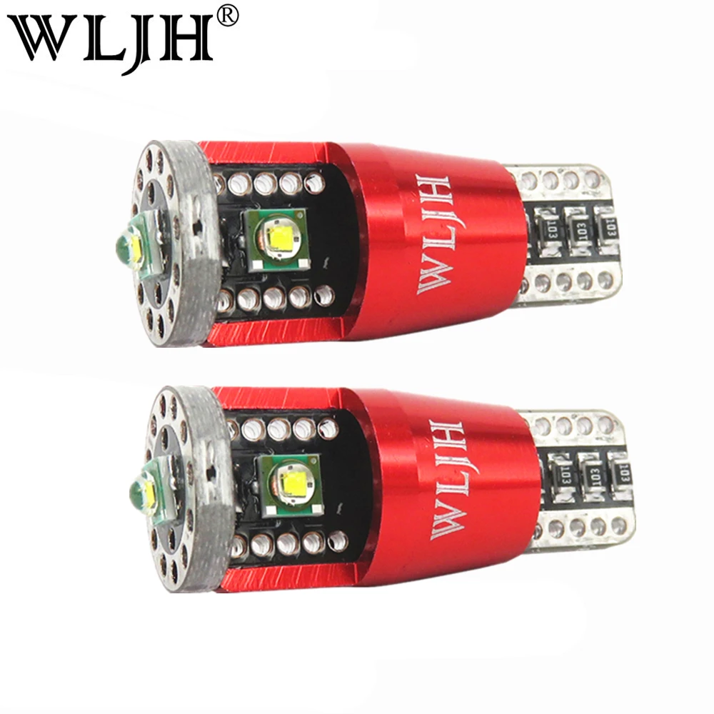 WLJH 2x Canbus 15W 500lm T10 W5W 921 Car Led Light of Cree Chip Clearance Number Backup Reverse Interior Lamp Bulb 12V-30V White
WLJH 2x Canbus 15W 500lm T10 W5W 921 Car Led Light of Cree Chip Clearance Number Backup Reverse Interior Lamp Bulb 12V-30V White