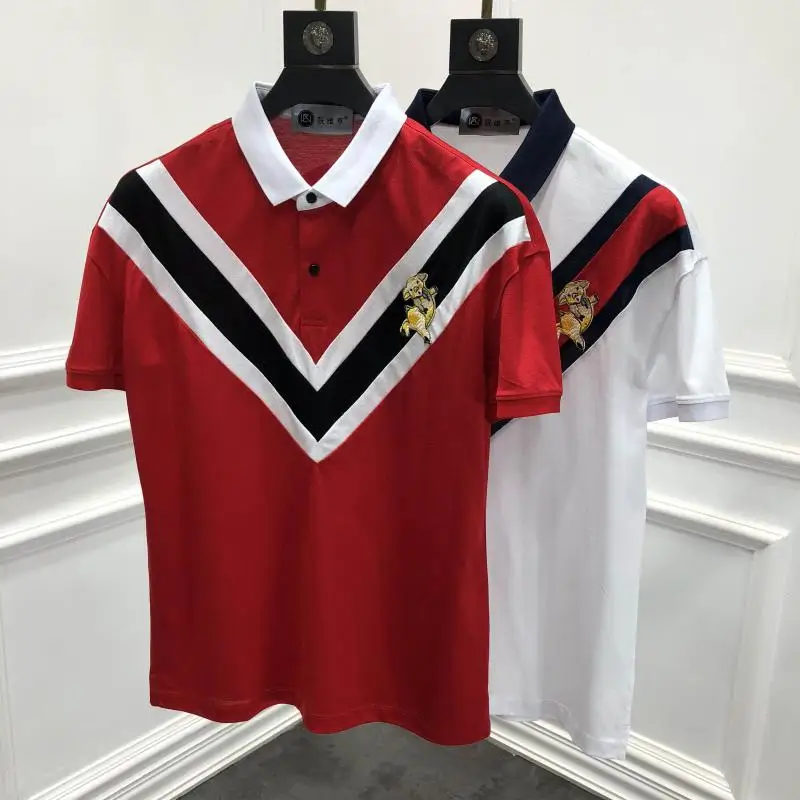 S01298 Fashion Men's Tops & Tees 2019 Runway Luxury Brand European Design Short O-neck Print party style T-Shirts Men's Clothing
S01298 Fashion Men's Tops & Tees 2019 Runway Luxury Brand European Design Short O-neck Print party style T-Shirts Men's Clothing