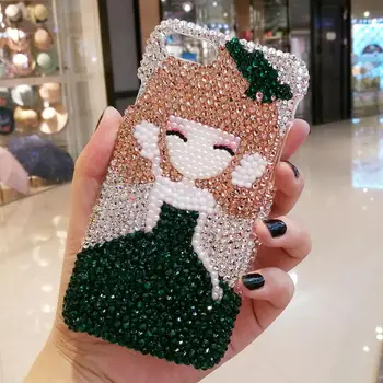 For iPhone X Bling Crystal Luxury Pretty girl Diamond case for iphone 8 8plus 6 6S 6Splus 7 7plus Luxury Girl Lady gift case
For iPhone X Bling Crystal Luxury Pretty girl Diamond case for iphone 8 8plus 6 6S 6Splus 7 7plus Luxury Girl Lady gift case