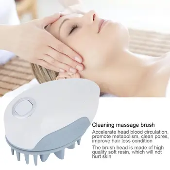Hair Brush Electric Hair Washing Cleaning Brush Head Massager Scalp Cleansing Massage Brush (US Plug) Massage Relaxation v
Hair Brush Electric Hair Washing Cleaning Brush Head Massager Scalp Cleansing Massage Brush (US Plug) Massage Relaxation v
