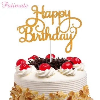 PATIMATE Happy Birthday Cake Topper Paper Caketopper Anniversary Letter Cake Topper Girl Birthday Decoration Cake Decorating
PATIMATE Happy Birthday Cake Topper Paper Caketopper Anniversary Letter Cake Topper Girl Birthday Decoration Cake Decorating