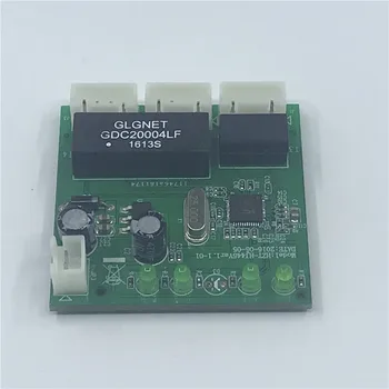 3 Ports Switch module PCBA 4 Pin Header UTP PCBA Module with LED Display Screw hole positioning Mini PC Data OEM Factory
3 Ports Switch module PCBA 4 Pin Header UTP PCBA Module with LED Display Screw hole positioning Mini PC Data OEM Factory