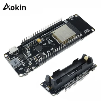 Esp8266 Esp32 Esp-32s For Wemos Wifi Wireless Bluetooth Development Board Cp2102 Cp2104 Module With 18650 Lithium Battery Shield
Esp8266 Esp32 Esp-32s For Wemos Wifi Wireless Bluetooth Development Board Cp2102 Cp2104 Module With 18650 Lithium Battery Shield