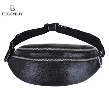 Pure Color Litchi Pattern Sports Unisex Leather Waist Fanny Pack Chest Bags Versatile Sports Package Money Holder Chest Bags
Pure Color Litchi Pattern Sports Unisex Leather Waist Fanny Pack Chest Bags Versatile Sports Package Money Holder Chest Bags