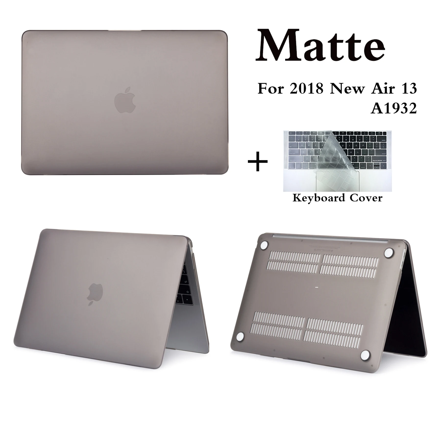 Crystal\Matte Transparent case For Apple Macbook laptop bag For Macbook 2018 New Air 13 A1932 touch ID case + Keyboard cover
Crystal\Matte Transparent case For Apple Macbook laptop bag For Macbook 2018 New Air 13 A1932 touch ID case + Keyboard cover