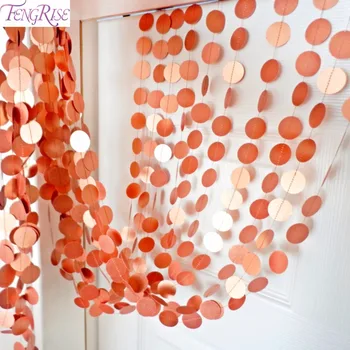 FENGRISE 2.8m Champagne Star Garland Rose Pink Circle Paper Garland Birthday Party Decoration Supplies Wedding Hanging Garland
FENGRISE 2.8m Champagne Star Garland Rose Pink Circle Paper Garland Birthday Party Decoration Supplies Wedding Hanging Garland