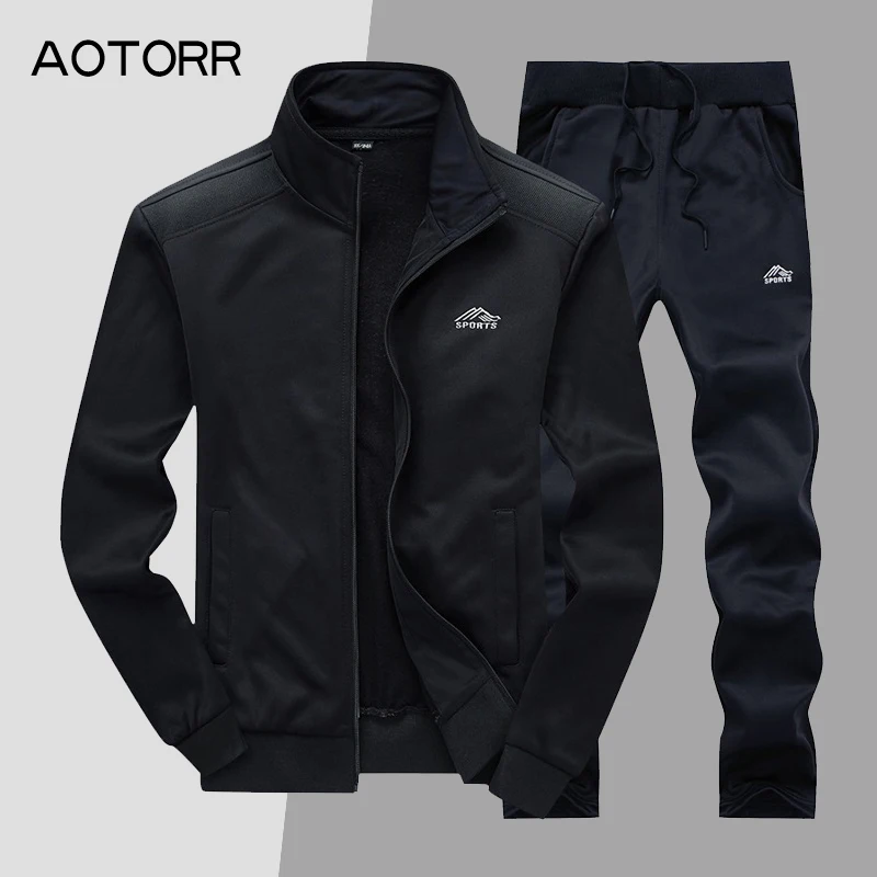 2019 Tracksuit Mens Set Jacket Autumn Spring Two Pieces Set Fasion Thicken Fleece Zipper Sweathirt Men Casual Sporting Suit Male
2019 Tracksuit Mens Set Jacket Autumn Spring Two Pieces Set Fasion Thicken Fleece Zipper Sweathirt Men Casual Sporting Suit Male