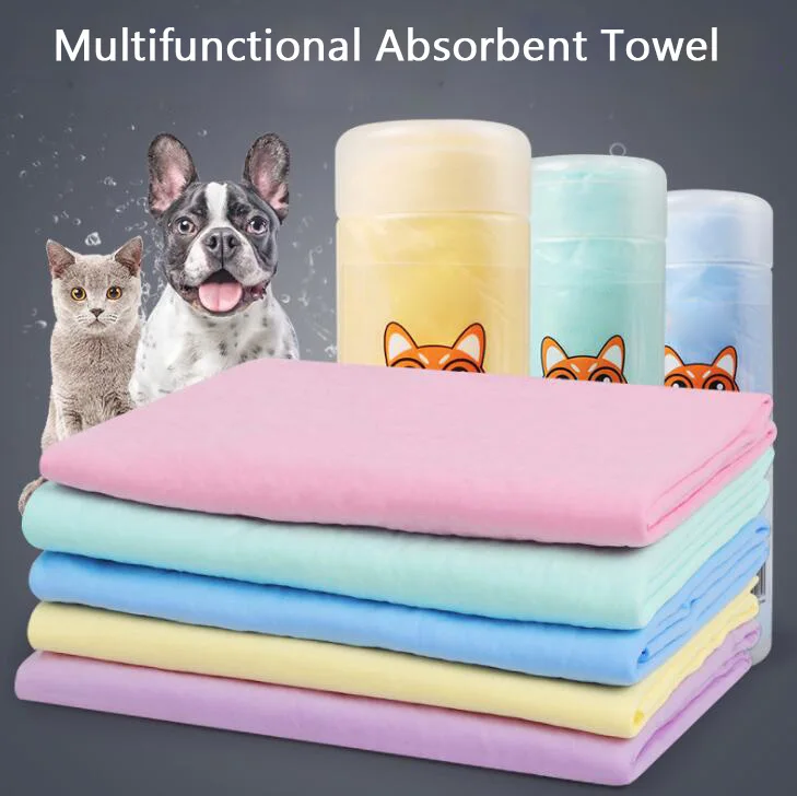 TECHOME New Pet Towel Colorful Large Bucket with Suede Towel Soft PVA Absorbent Towel Pet Bath Supplies Dog Cat Cleaning Towel
TECHOME New Pet Towel Colorful Large Bucket with Suede Towel Soft PVA Absorbent Towel Pet Bath Supplies Dog Cat Cleaning Towel