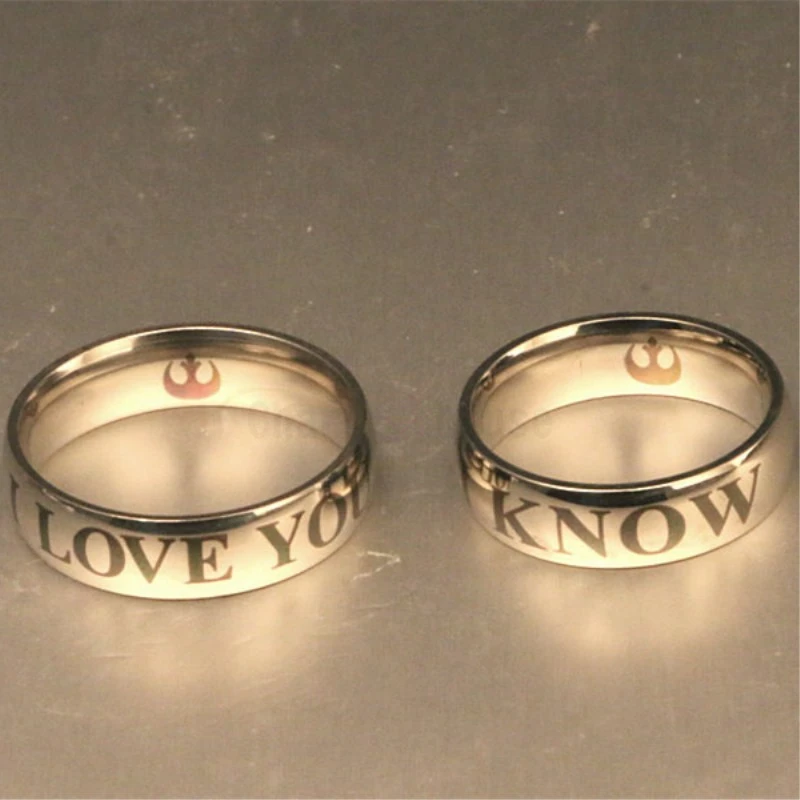Комплект из серебряного кольца и титановой стали|wedding band|ring setcouples rings set |