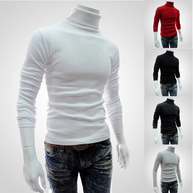HEFLASHOR Winter Turtleneck Sweater Men Fashion Solid Knitting Pullover Mens Sweaters Casual Outerwear Slim Male Sweater
HEFLASHOR Winter Turtleneck Sweater Men Fashion Solid Knitting Pullover Mens Sweaters Casual Outerwear Slim Male Sweater