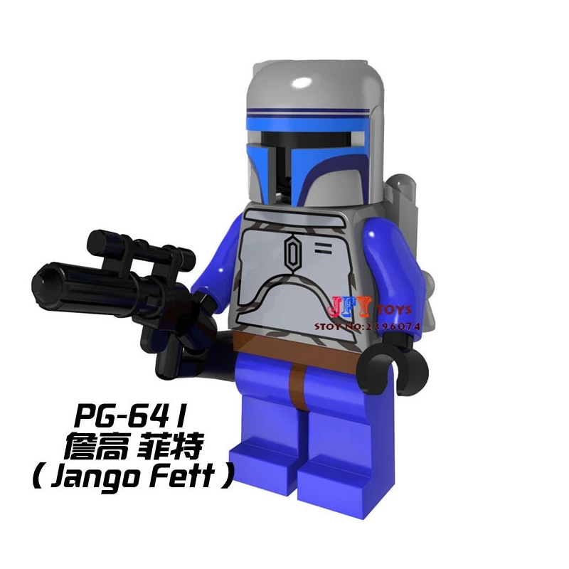 Single Sale star wars superhero Jango Fett Bounty Hunter building blocks model bricks toys for children brinquedos menino
Single Sale star wars superhero Jango Fett Bounty Hunter building blocks model bricks toys for children brinquedos menino