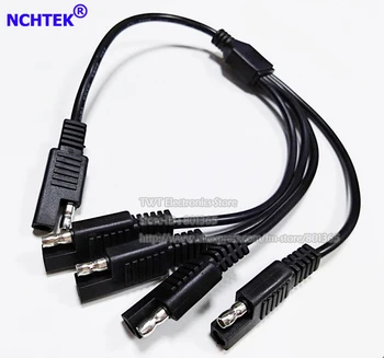NCHTEK SAE 1 to 4 Power Extension Adapter Cable,2Pin Quick Connect Disconnect Plug SAE Power Extension Cable/Free Shipping/10PCS
NCHTEK SAE 1 to 4 Power Extension Adapter Cable,2Pin Quick Connect Disconnect Plug SAE Power Extension Cable/Free Shipping/10PCS