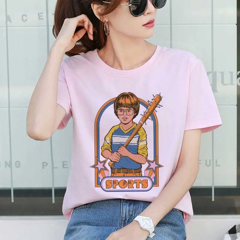 2019 New Baseball Sports Printed Short Style Women T-shirt Harajuku Casual Tops Hillbilly Vintage Funny Female T Shirt
2019 New Baseball Sports Printed Short Style Women T-shirt Harajuku Casual Tops Hillbilly Vintage Funny Female T Shirt