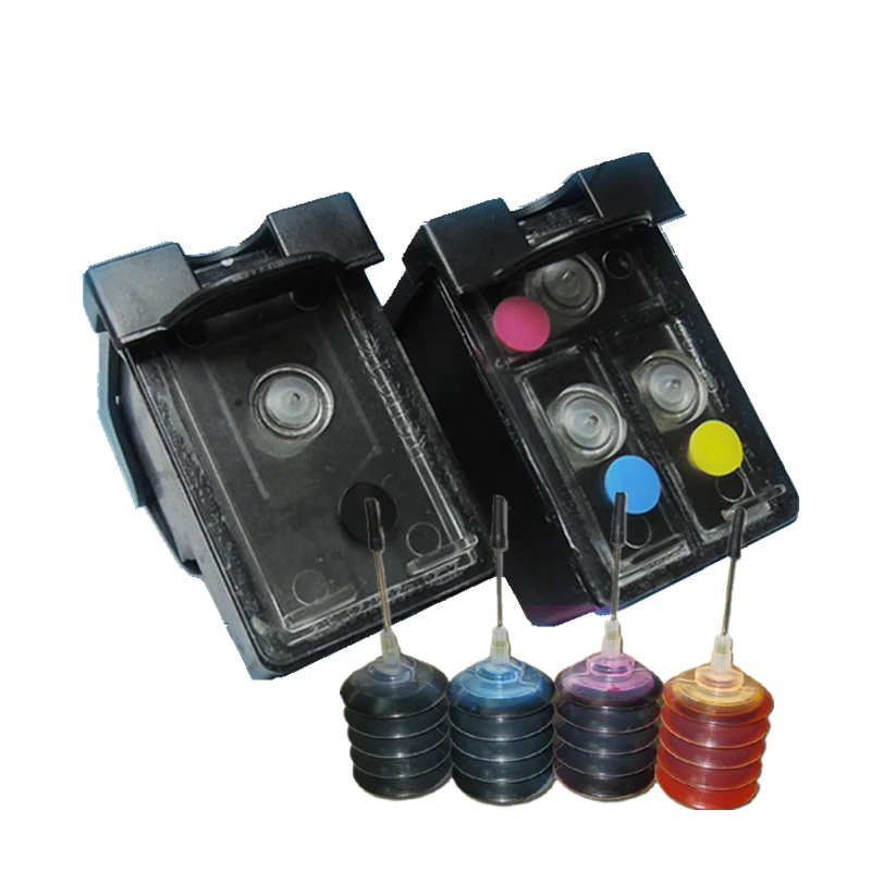 Refillable cartridge replacement For HP 74 75 Ink Cartridge Photosmart C4200 C4280 C4345 C4380 C4385 C4480
Refillable cartridge replacement For HP 74 75 Ink Cartridge Photosmart C4200 C4280 C4345 C4380 C4385 C4480