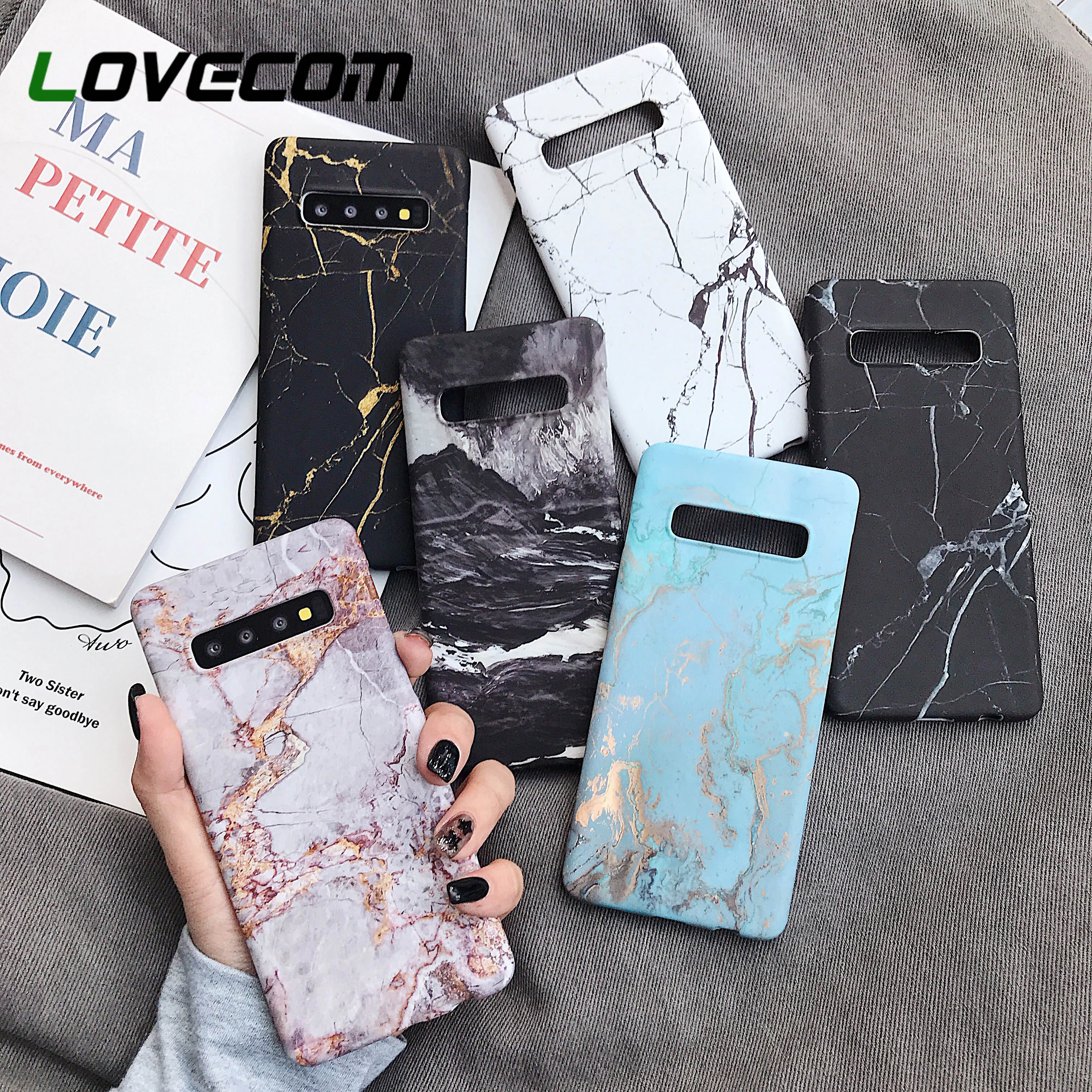 LOVECOM Classic Marble Phone Case For Samsung S8 S9 Case For Samsung Galaxy S10 S10 Plus Note 8 9 Hard PC Matte Cover Capa Shell
LOVECOM Classic Marble Phone Case For Samsung S8 S9 Case For Samsung Galaxy S10 S10 Plus Note 8 9 Hard PC Matte Cover Capa Shell