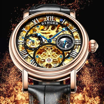 Fashion Men Business Fashion Hollow Watches Moon Phase Leather belt Watch Men Automatic Mechanical Skeleton Clock Waterproof
Fashion Men Business Fashion Hollow Watches Moon Phase Leather belt Watch Men Automatic Mechanical Skeleton Clock Waterproof