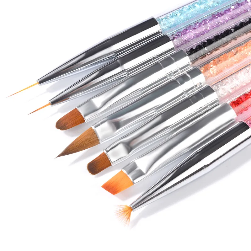 7pcs/lot Nail Art Brush Decorations Set Tools Professional Painting Pen Manicure Nail Gel Polish Brushes Accessoires
7pcs/lot Nail Art Brush Decorations Set Tools Professional Painting Pen Manicure Nail Gel Polish Brushes Accessoires