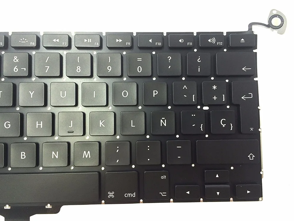 New for Brand New Spanish Teclado Keyboard for Macbook Pro 13 A1278 MC700 MB990 MB991 MB990LLA MD313LLA MD314 MB466 MB46
New for Brand New Spanish Teclado Keyboard for Macbook Pro 13 A1278 MC700 MB990 MB991 MB990LLA MD313LLA MD314 MB466 MB46