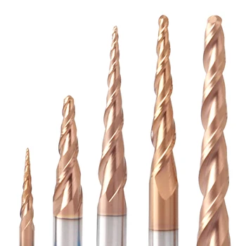 Augusttools Endmill Tapered Ball Nose End Mill HRC60 Wood Metal Cutter Tungsten Solid Carbide Milling Cutter 3.175mm 4mm 6mm 8mm
Augusttools Endmill Tapered Ball Nose End Mill HRC60 Wood Metal Cutter Tungsten Solid Carbide Milling Cutter 3.175mm 4mm 6mm 8mm
