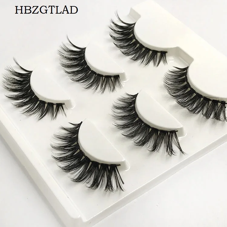 New 3 pairs natural false eyelashes fake lashes long makeup 3d mink lashes extension eyelash mink eyelashes for beauty
New 3 pairs natural false eyelashes fake lashes long makeup 3d mink lashes extension eyelash mink eyelashes for beauty