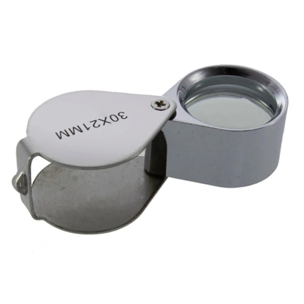 Mini 30X Glass Magnifier Magnifying Jeweler Eye Jewelry Loupe Loop 30*21mm Triplet Jewelers Eye Glass
Mini 30X Glass Magnifier Magnifying Jeweler Eye Jewelry Loupe Loop 30*21mm Triplet Jewelers Eye Glass