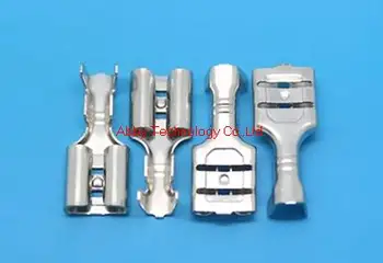 2000PCS/lot 6.3mm Crimp Terminal Female Spade Connector 0.4mm thick
2000PCS/lot 6.3mm Crimp Terminal Female Spade Connector 0.4mm thick