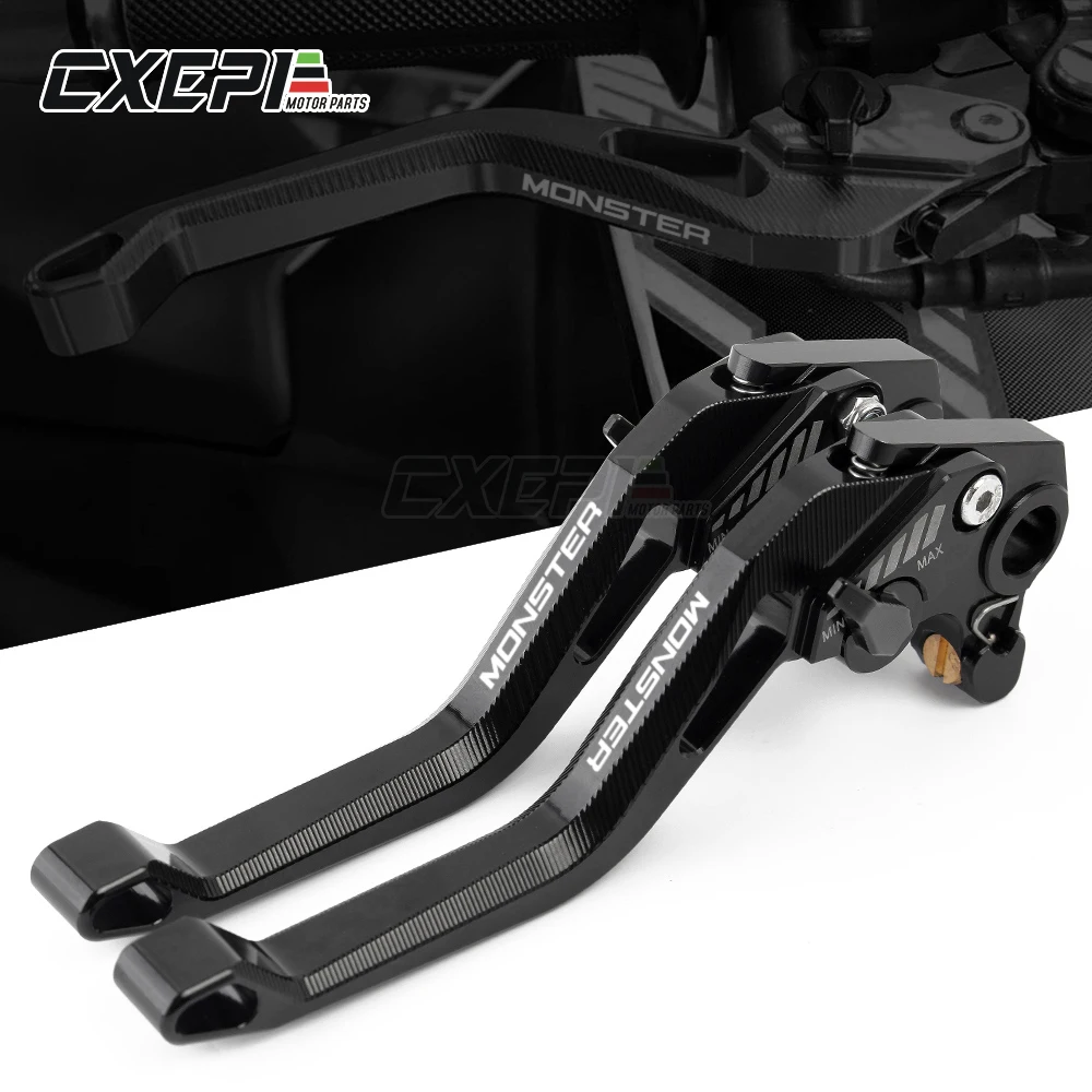 For DUCATI MONSTER 696 796 695 620 400 Motorcycle Brakes CNC Billet Short Ajustable Brake Clutch Levers with LOGO MONSTER
For DUCATI MONSTER 696 796 695 620 400 Motorcycle Brakes CNC Billet Short Ajustable Brake Clutch Levers with LOGO MONSTER