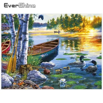 EverShine Diamond Painting Scenery Full Round Diamond Embroidery Pastoral Landscape Pictures Of Rhinestones Diamond Mosaic
EverShine Diamond Painting Scenery Full Round Diamond Embroidery Pastoral Landscape Pictures Of Rhinestones Diamond Mosaic