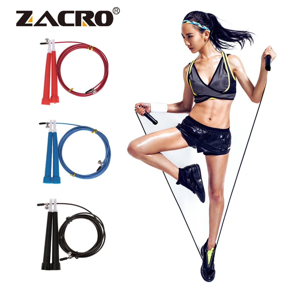 Zacro 3m Steel Wire Skipping Rope 118 Inch Skip Adjustable Jump Rope for Children Crossfit Fitnesss Kids Equimpment Exercise
Zacro 3m Steel Wire Skipping Rope 118 Inch Skip Adjustable Jump Rope for Children Crossfit Fitnesss Kids Equimpment Exercise