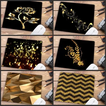 Mairuige Big Promotion Black and Gold Mousepad Decorate Your Desk At Home and Office Desk Gming Mouse Pad Size (22x18x0.2cm)
Mairuige Big Promotion Black and Gold Mousepad Decorate Your Desk At Home and Office Desk Gming Mouse Pad Size (22x18x0.2cm)
