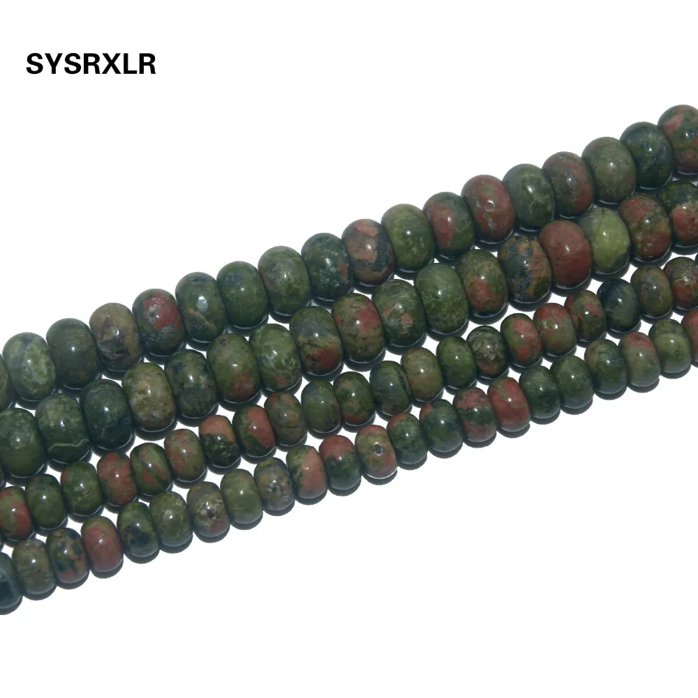 Free Shipping Unakite Natural Stone Spacer Rondelle Beads For Jewelry Making DIY Bracelet Necklace Material 4*7/5*8 MM Strand
Free Shipping Unakite Natural Stone Spacer Rondelle Beads For Jewelry Making DIY Bracelet Necklace Material 4*7/5*8 MM Strand