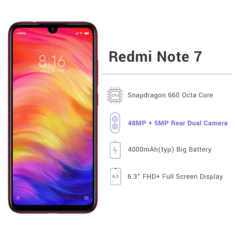 Дюйм Экрана Redmi 8 Note