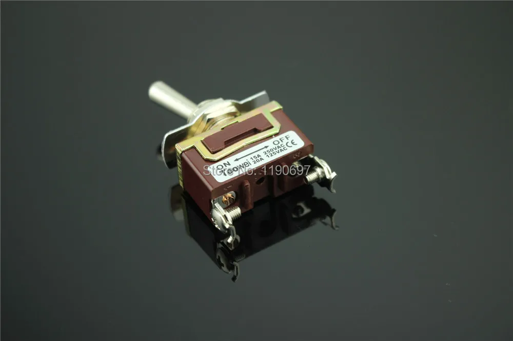 Toowei Switch Momentary Toggle Switch 2pins ON-OFF 15A 250VAC/ 20A 125VAC 2Pieces Free Shippin
Toowei Switch Momentary Toggle Switch 2pins ON-OFF 15A 250VAC/ 20A 125VAC 2Pieces Free Shippin