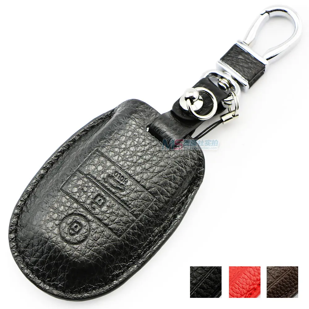 Genuine Leather Car Key case fob cover for KIA K3 K3S K4 K5 KX3 SPORTAGE R CARENS SHUMA SORENTO car accessories keychain keyring
Genuine Leather Car Key case fob cover for KIA K3 K3S K4 K5 KX3 SPORTAGE R CARENS SHUMA SORENTO car accessories keychain keyring
