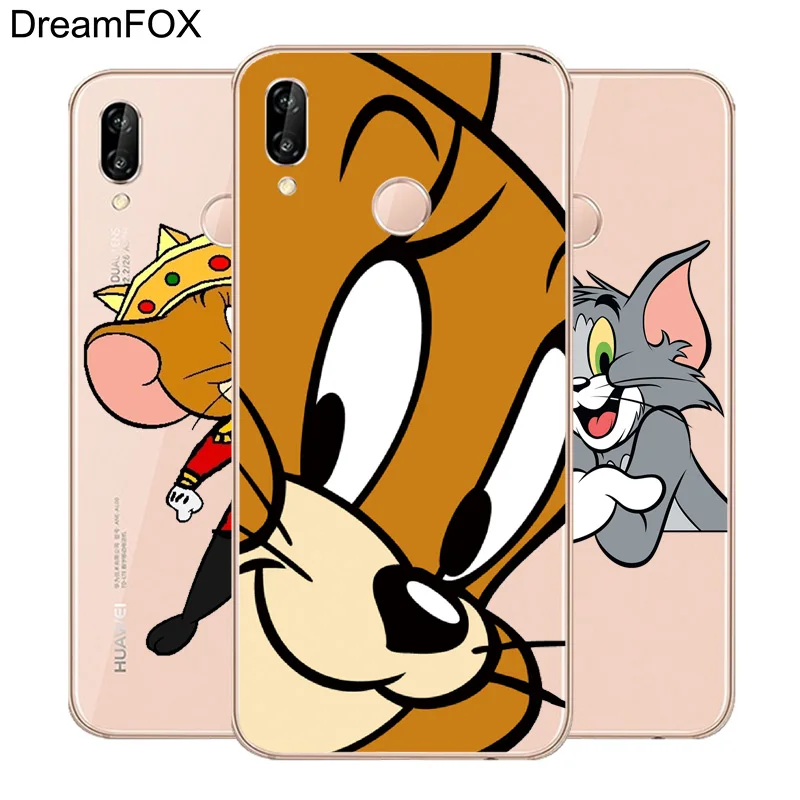 DREAMFOX N228 Tom And Jerry Soft TPU Silicone Cover For Huawei Honor 6A 6C 7X 9 10 P20 P30 Lite Pro P Smart Case
DREAMFOX N228 Tom And Jerry Soft TPU Silicone Cover For Huawei Honor 6A 6C 7X 9 10 P20 P30 Lite Pro P Smart Case