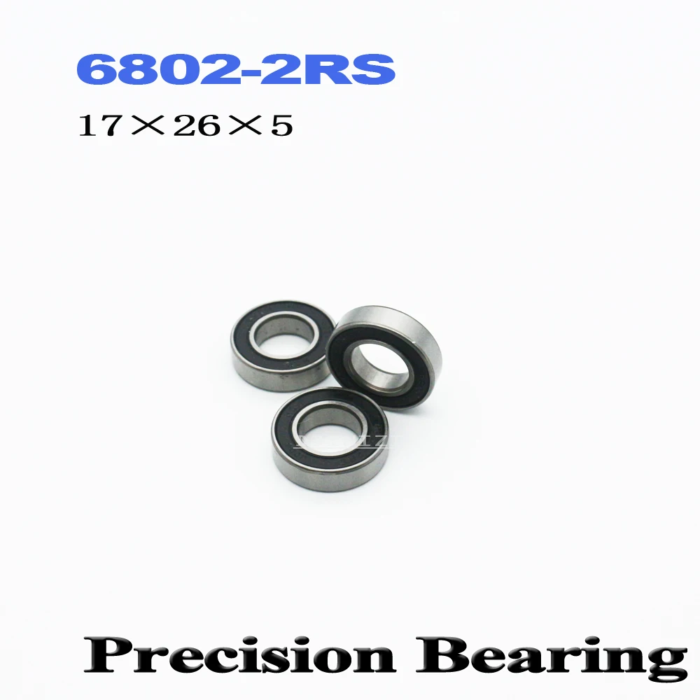 6802 2RS Bearing 15*24*5 mm ABEC-1 Metric Thin Section 61802RS 6802 RS Ball Bearings 6802RS (10 PCS)
6802 2RS Bearing 15*24*5 mm ABEC-1 Metric Thin Section 61802RS 6802 RS Ball Bearings 6802RS (10 PCS)