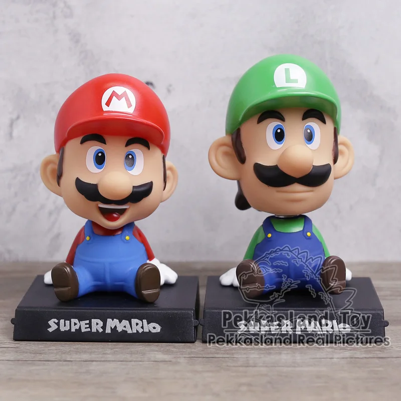 Super Mario Brother Mario Luigi Bobble Head PVC Figure Toy Doll Car Ornament 2 Styles
Super Mario Brother Mario Luigi Bobble Head PVC Figure Toy Doll Car Ornament 2 Styles
