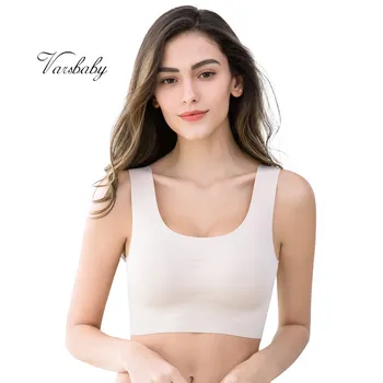 Varsbaby Women's Seamless Vest Ultra-thin Sleep Anti-Expanding Wire Free Anti-Shock Bras
Varsbaby Women's Seamless Vest Ultra-thin Sleep Anti-Expanding Wire Free Anti-Shock Bras