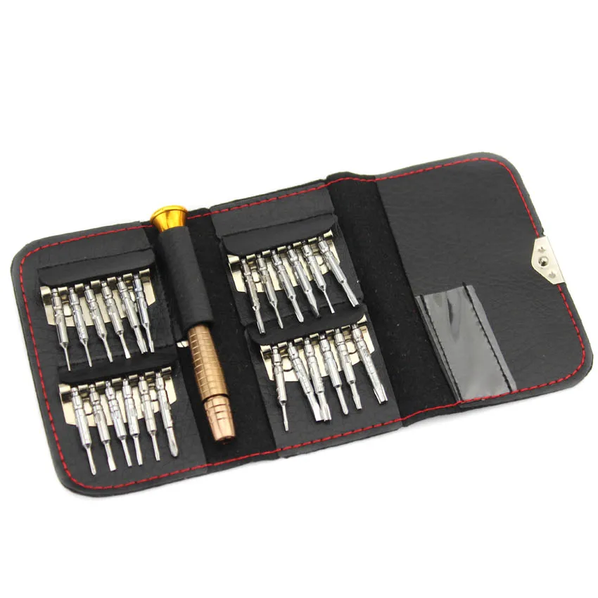 25 in 1 Portable Precision Screwdriver Set Wallet For Watch Laptop iPhone Samsung Smart Phone Repair Dismantle Multi Tools
25 in 1 Portable Precision Screwdriver Set Wallet For Watch Laptop iPhone Samsung Smart Phone Repair Dismantle Multi Tools