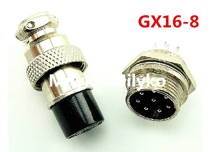 Free Shipping 5pair Male & Female Diameter 16mm Wire Panel Connector GX16 8P GX16-8 M16 circular connector Socket Plug
Free Shipping 5pair Male & Female Diameter 16mm Wire Panel Connector GX16 8P GX16-8 M16 circular connector Socket Plug