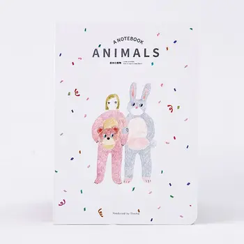 Lovely Cute Animals Friends Theme Notebook 18.3*13cm 80 Sheets Blank Page Sketchbook Diary Students Gift Free Shipping
Lovely Cute Animals Friends Theme Notebook 18.3*13cm 80 Sheets Blank Page Sketchbook Diary Students Gift Free Shipping