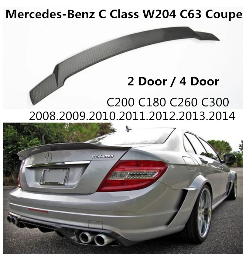 Carbon Fiber Spoiler For Mercedes-Benz C Class W204 C63 4 Door Sedan C200 C180 C260 C300 2008-2014 W204 Coupe 2 Door High Quality Auto Spoilers C74 Style
Carbon Fiber Spoiler For Mercedes-Benz C Class W204 C63 4 Door Sedan C200 C180 C260 C300 2008-2014 W204 Coupe 2 Door High Quality Auto Spoilers C74 Style