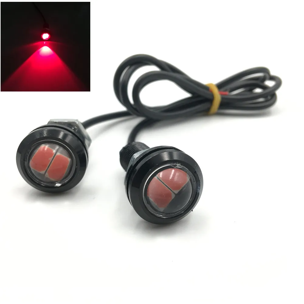 XYIVYG 2x 18MM 9W 2 LED 2LED Car Fog Reverse Light LED Eagle Eye White Light Daytime Running Tail Backup Light DRL Red 12V
XYIVYG 2x 18MM 9W 2 LED 2LED Car Fog Reverse Light LED Eagle Eye White Light Daytime Running Tail Backup Light DRL Red 12V