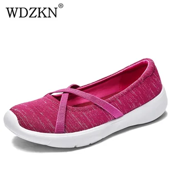 WDZKN Summer Shoes Woman Breathable Air Mesh Sneakers Slip On Flats Shoes Women Loafers Lightweight Shallow Ladies Shoes H1806
WDZKN Summer Shoes Woman Breathable Air Mesh Sneakers Slip On Flats Shoes Women Loafers Lightweight Shallow Ladies Shoes H1806