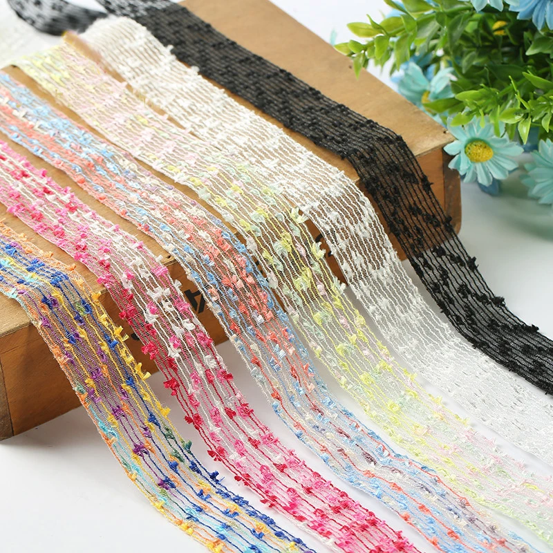 2.7cm Tassels Lace Trim Vintage Embroidered Lace Ribbon Lace Fabric Handmade Costume Dress Sewing craft Wedding Decoration 1y
2.7cm Tassels Lace Trim Vintage Embroidered Lace Ribbon Lace Fabric Handmade Costume Dress Sewing craft Wedding Decoration 1y