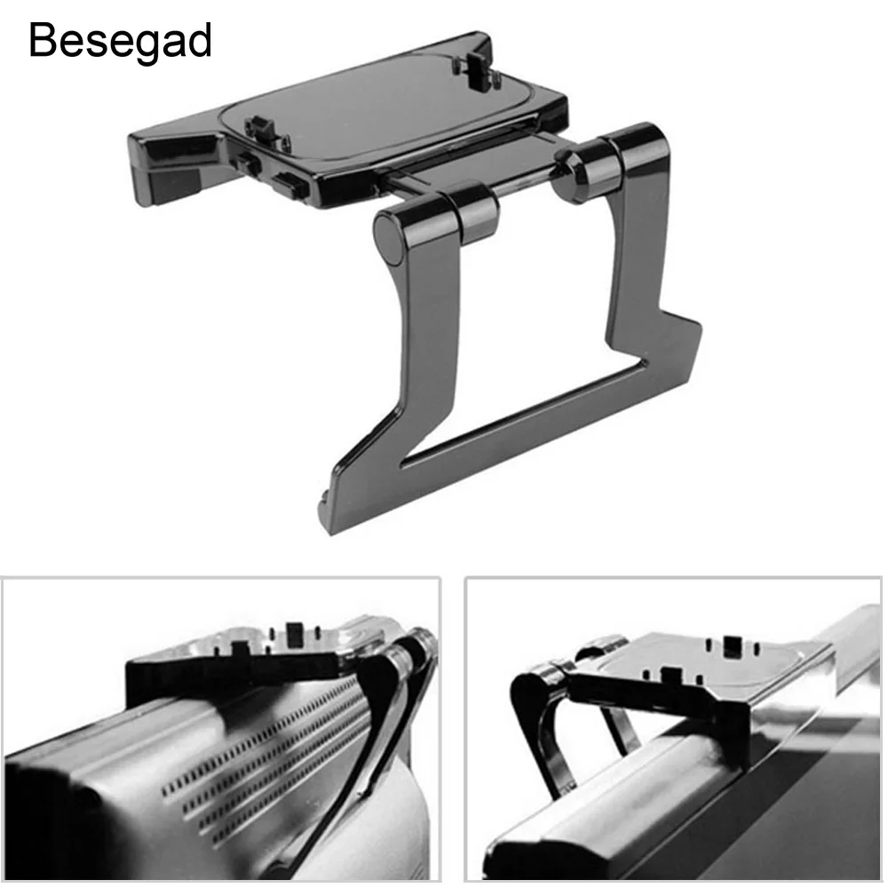 Bevigac Adjustable Durable TV Mounting Clip Clamp Mount Stand Holder for Xbox 360 Kinect Sensor Game Accessories
Bevigac Adjustable Durable TV Mounting Clip Clamp Mount Stand Holder for Xbox 360 Kinect Sensor Game Accessories